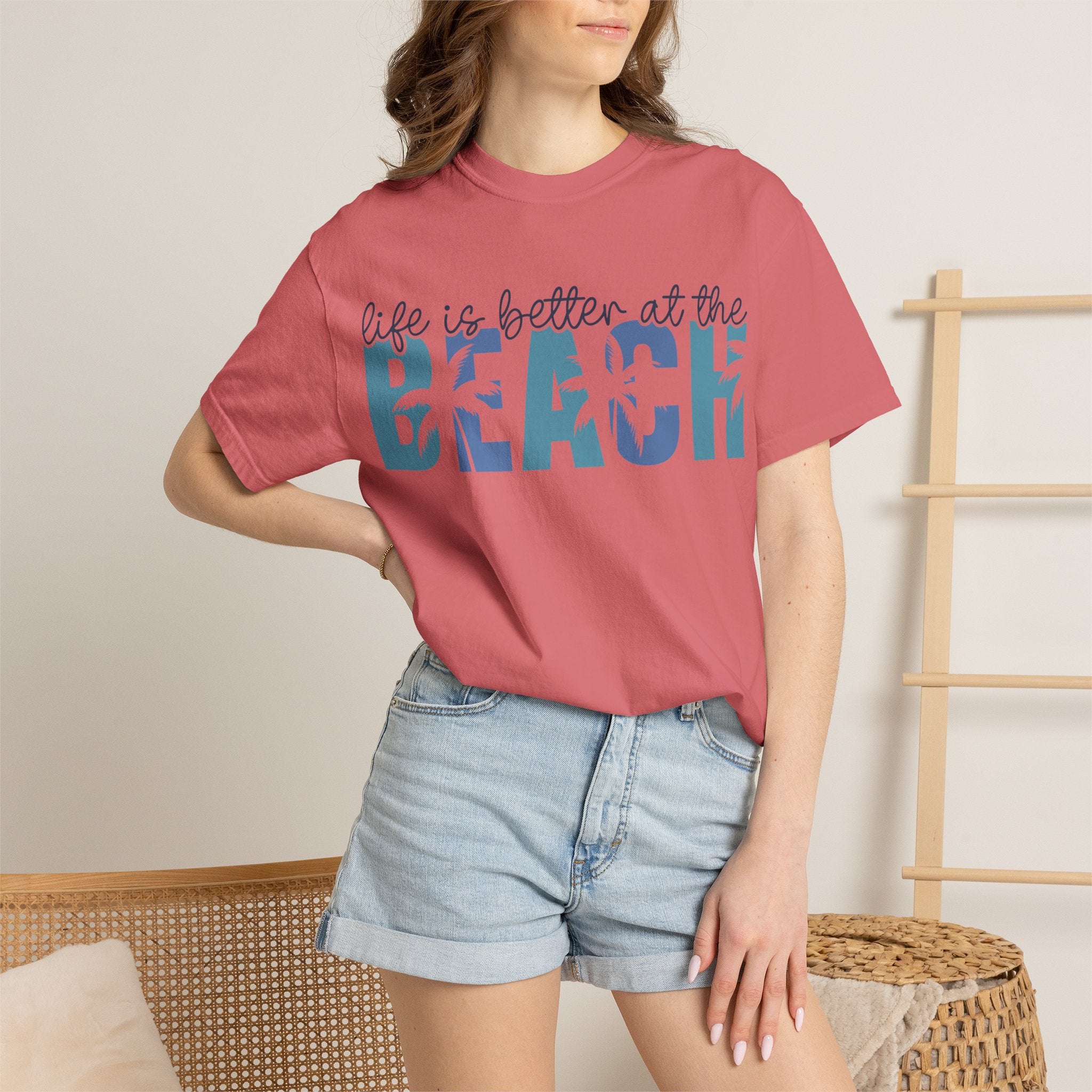 Life Is Better at the Beach T-Shirt — Coastal Vacation Graphic Tee