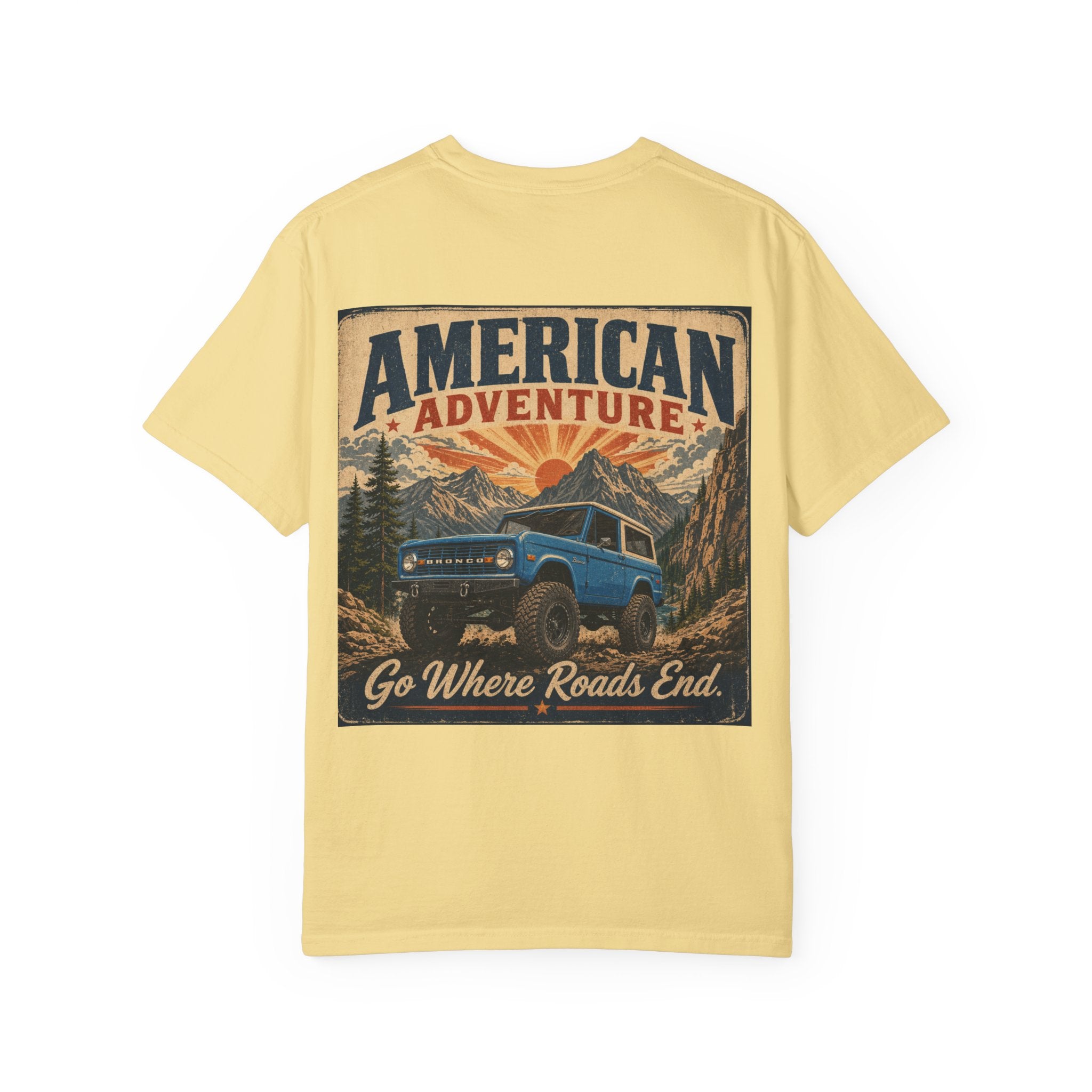Adventure Tee — "American Adventure" Off‑Road Graphic T-Shirt