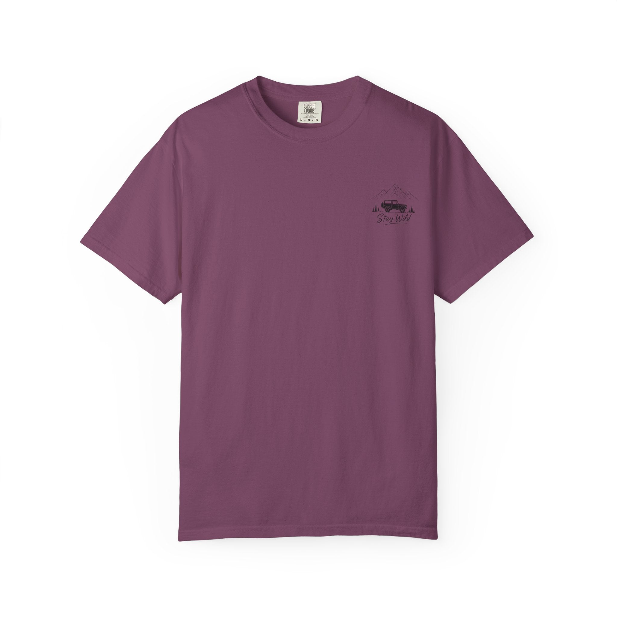 Take the Long Way Home T-Shirt — Adventure Off-Road Map Graphic Tee