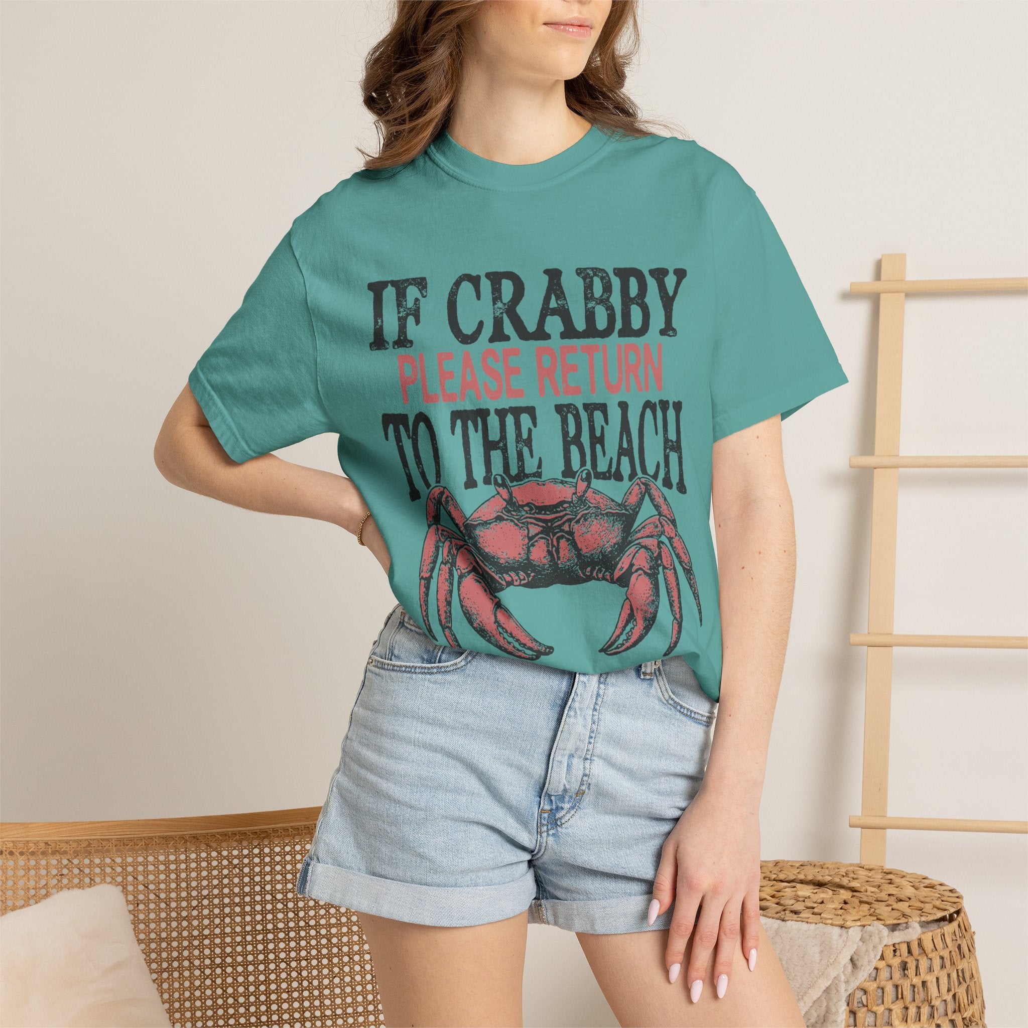 If Crabby Please Return to the Beach T-Shirt