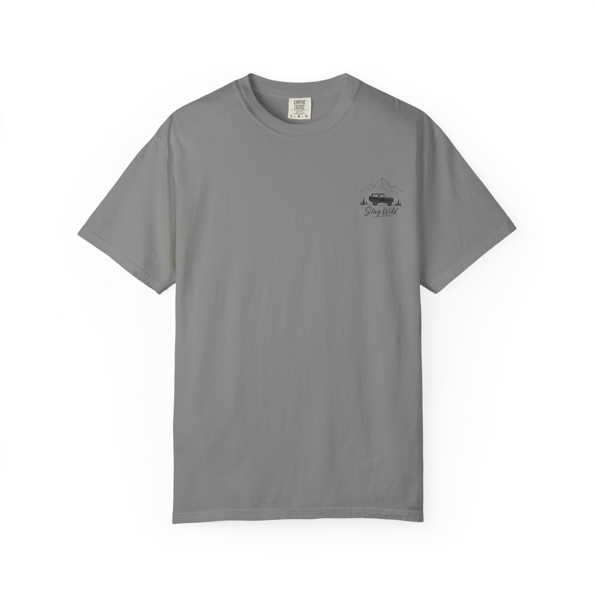 Off-Road T-Shirt — "Built for Dirt" 4x4 Adventure Graphic Tee