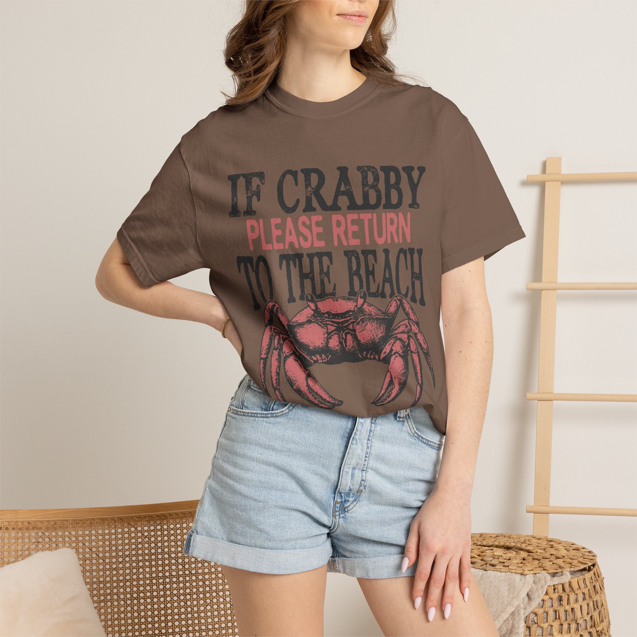 If Crabby Please Return to the Beach T-Shirt
