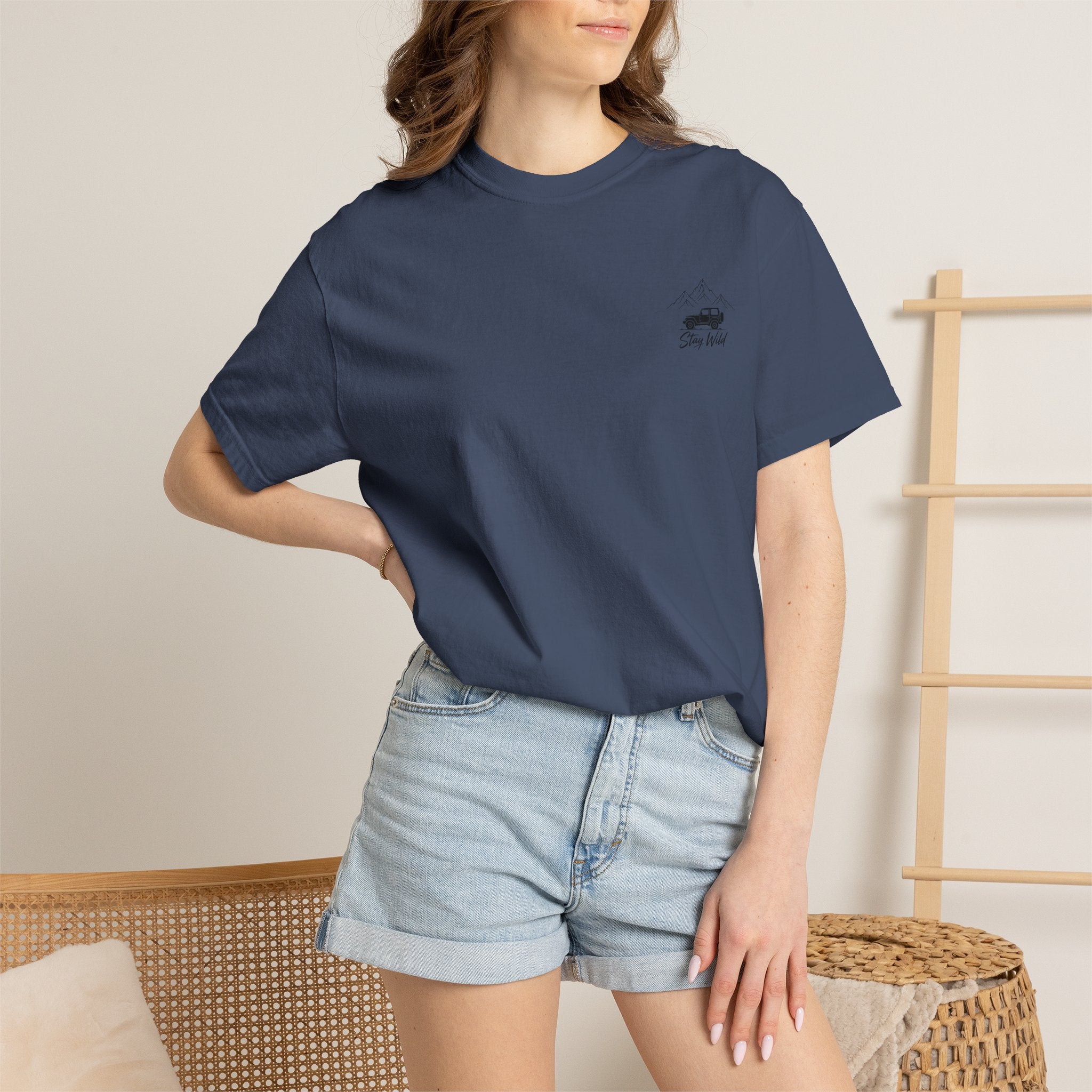 Adventure T-Shirt — "Natural Habitat Stay Wild" Off-Road Graphic Tee