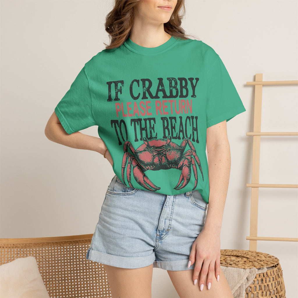 If Crabby Please Return to the Beach T-Shirt