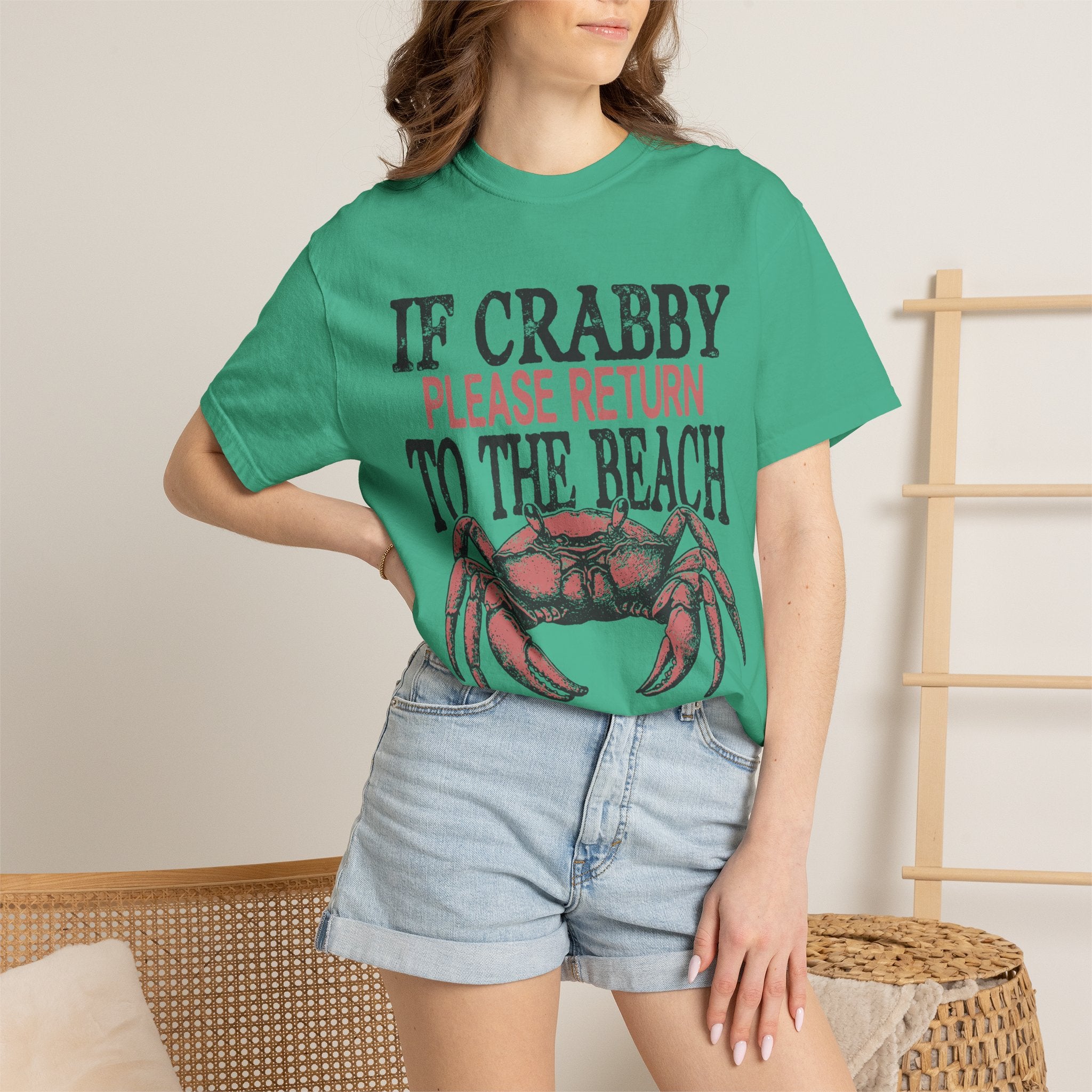If Crabby Please Return to the Beach T-Shirt