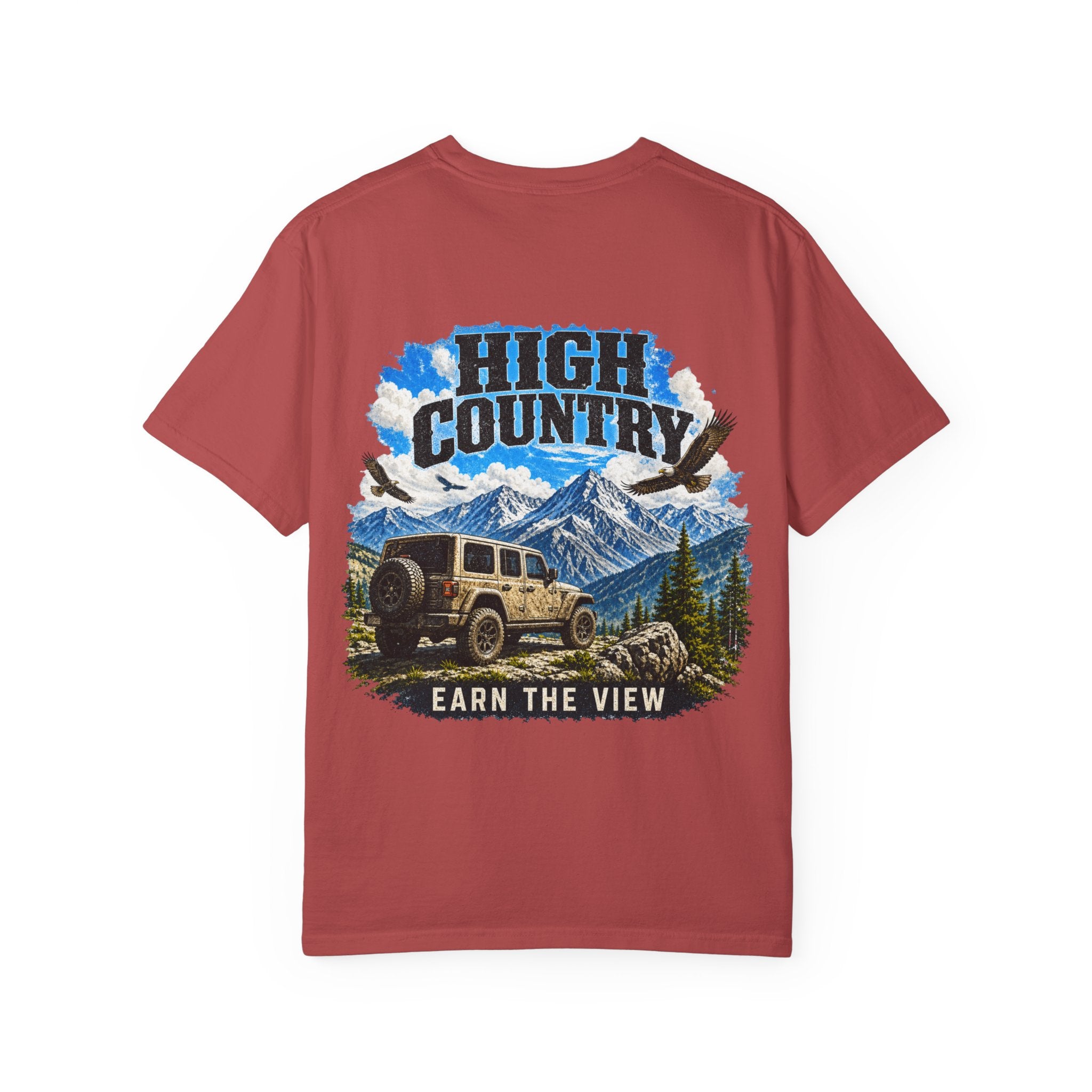 High Country Off-Road T-Shirt — "Earn The View" Adventure Tee