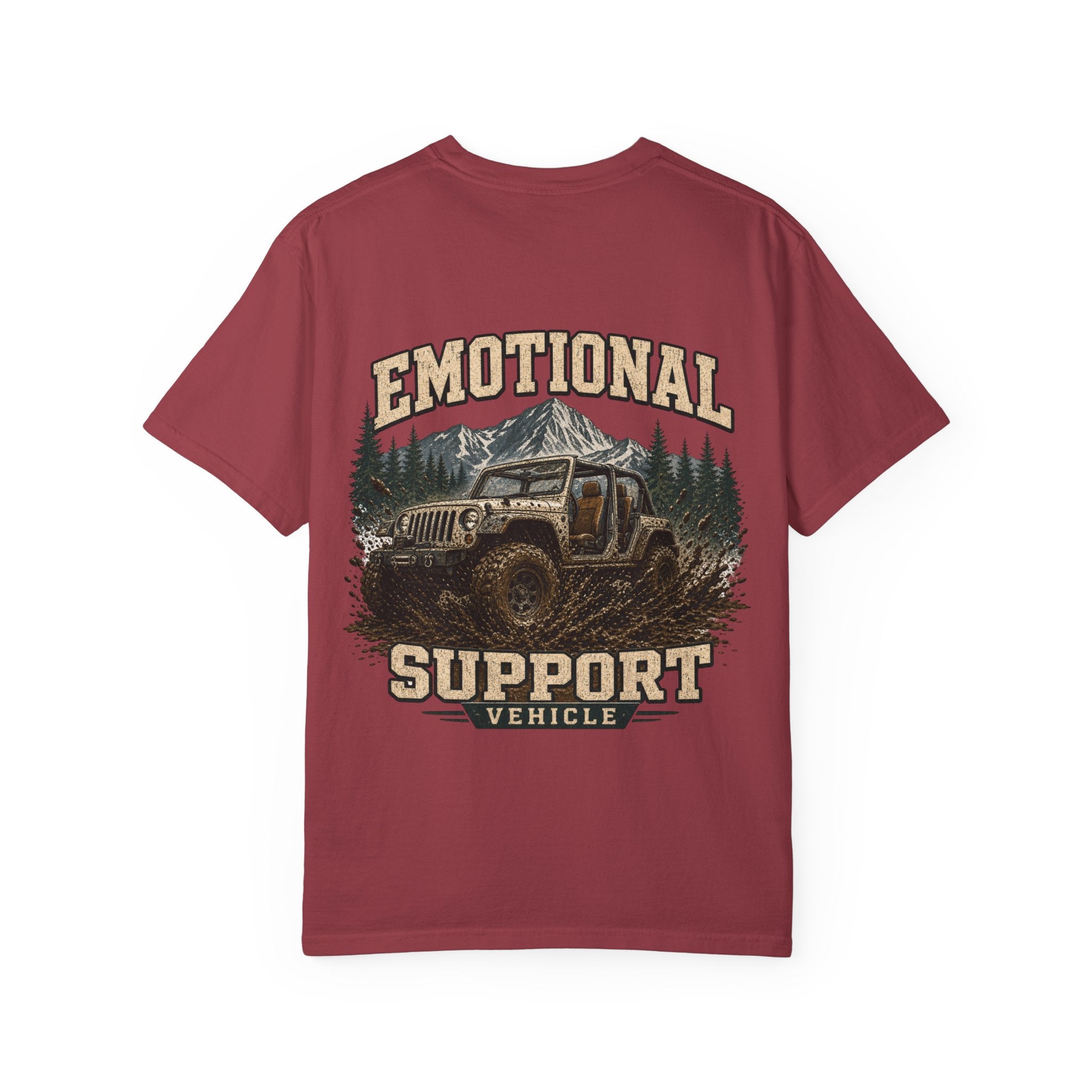 Emotional Support Vehicle T-Shirt — Off-Road Jeep Graphic Tee