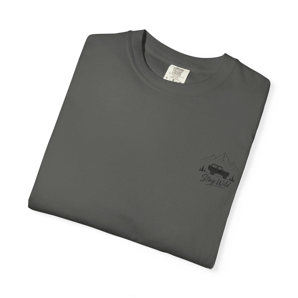 Take the Long Way Home T-Shirt — Adventure Off-Road Map Graphic Tee