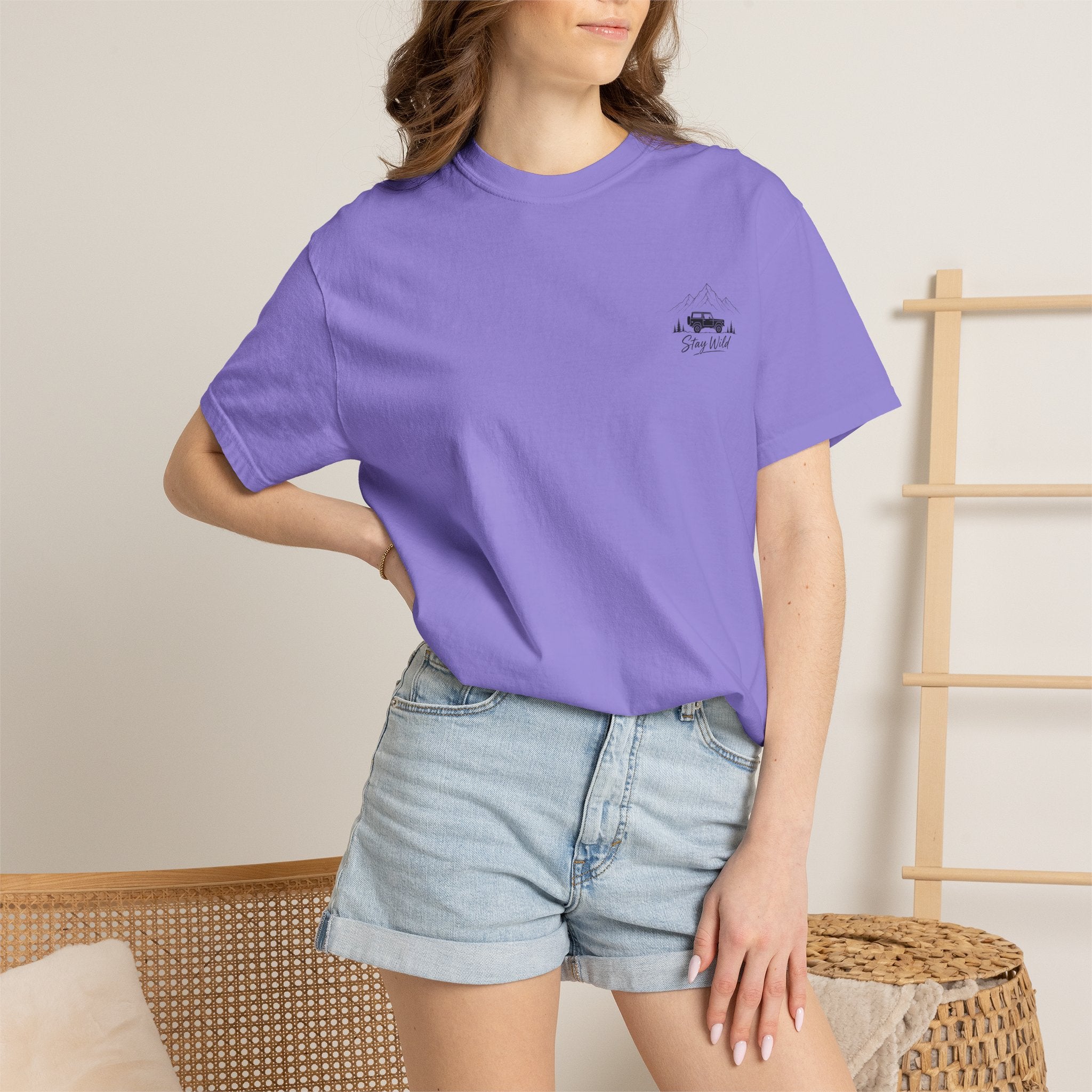 Off-Road T-Shirt — "Built for Dirt" 4x4 Adventure Graphic Tee