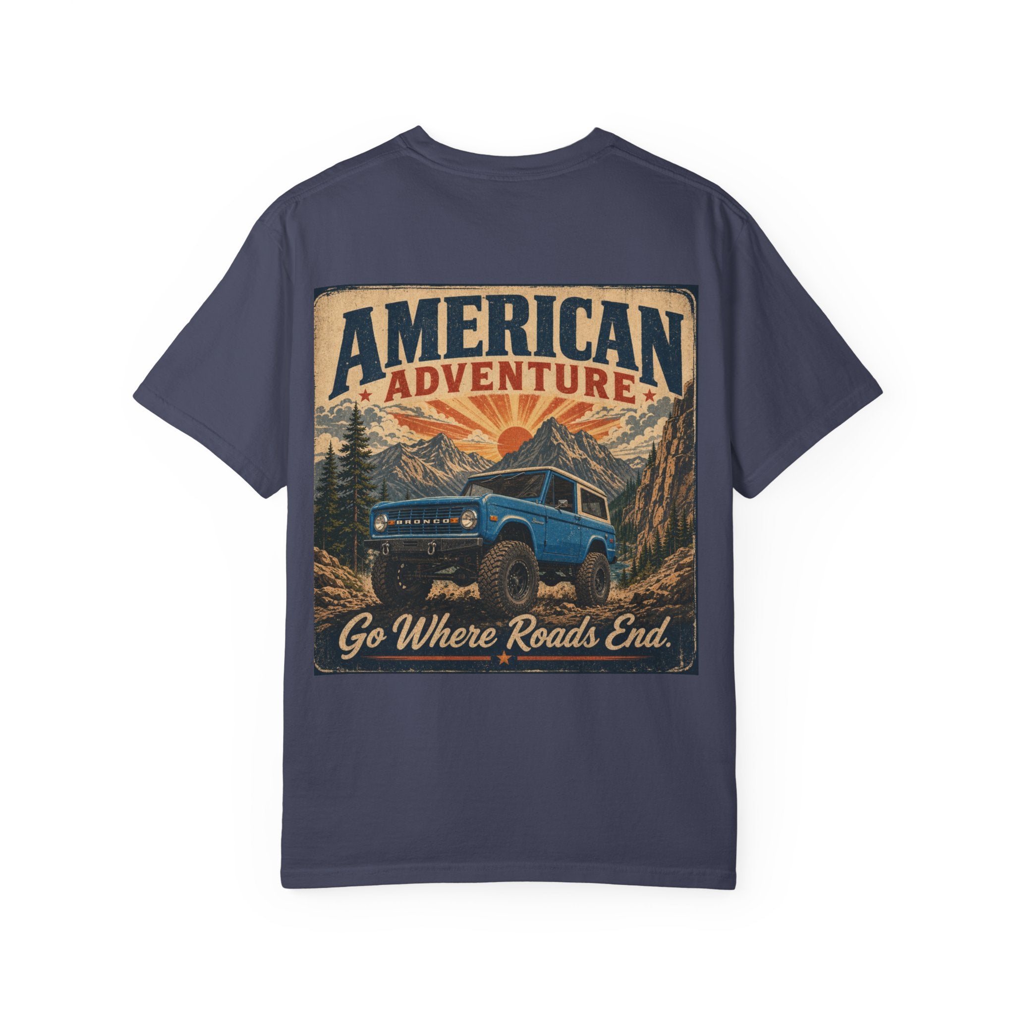 Adventure Tee — "American Adventure" Off‑Road Graphic T-Shirt