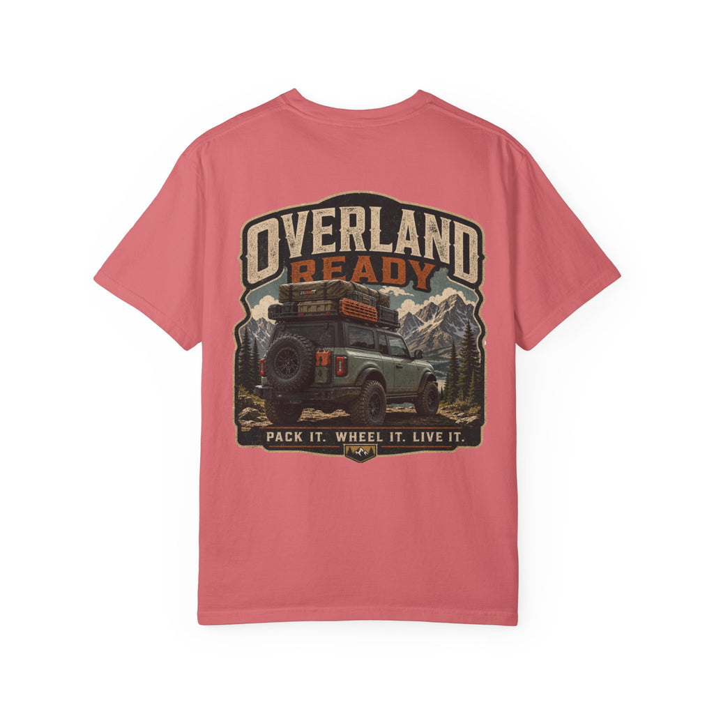 Overland Ready Adventure T-Shirt — "Pack It. Wheel It. Live It." Off-Road Graphic Tee