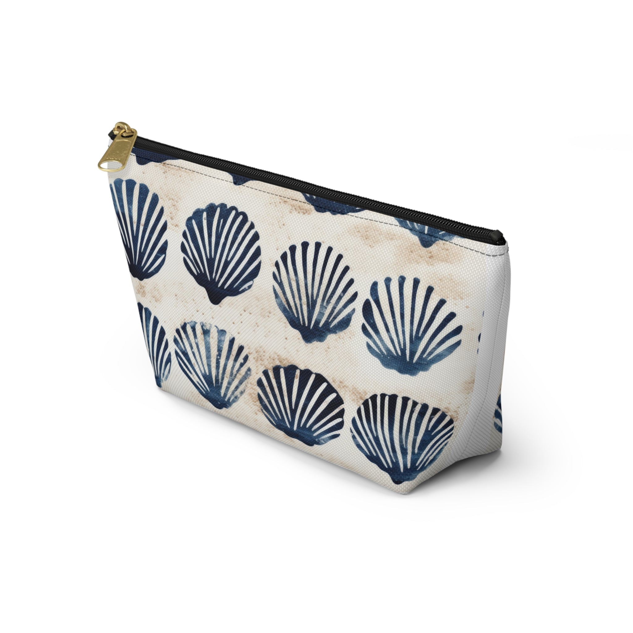 Seashell Pattern Accessory Pouch