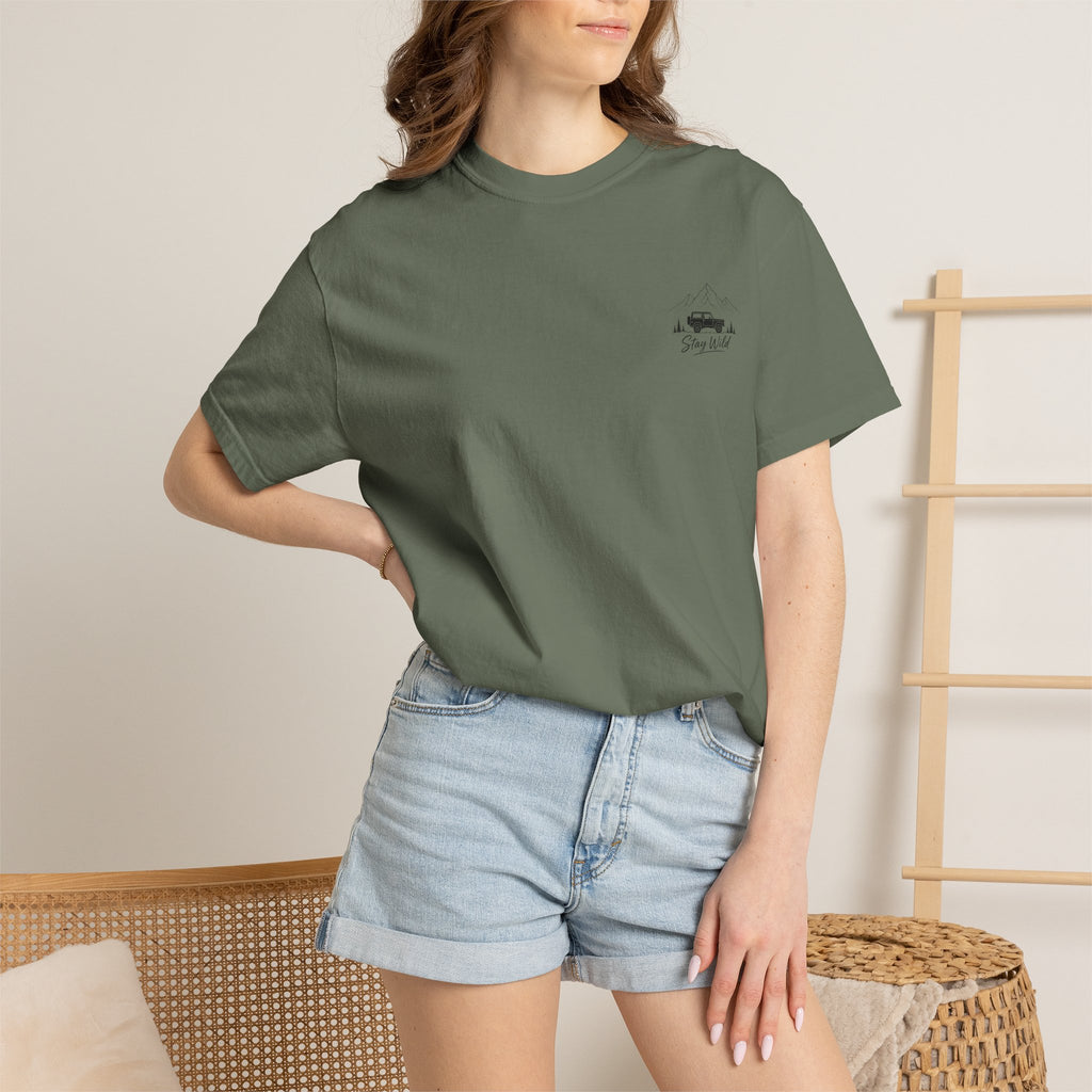 Built Not Bought Off-Road T-Shirt — "No Roads Required" Adventure Tee