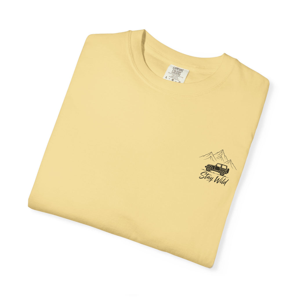 4X4 Off-Road T-Shirt — "Built Not Bought" Graphic Tee