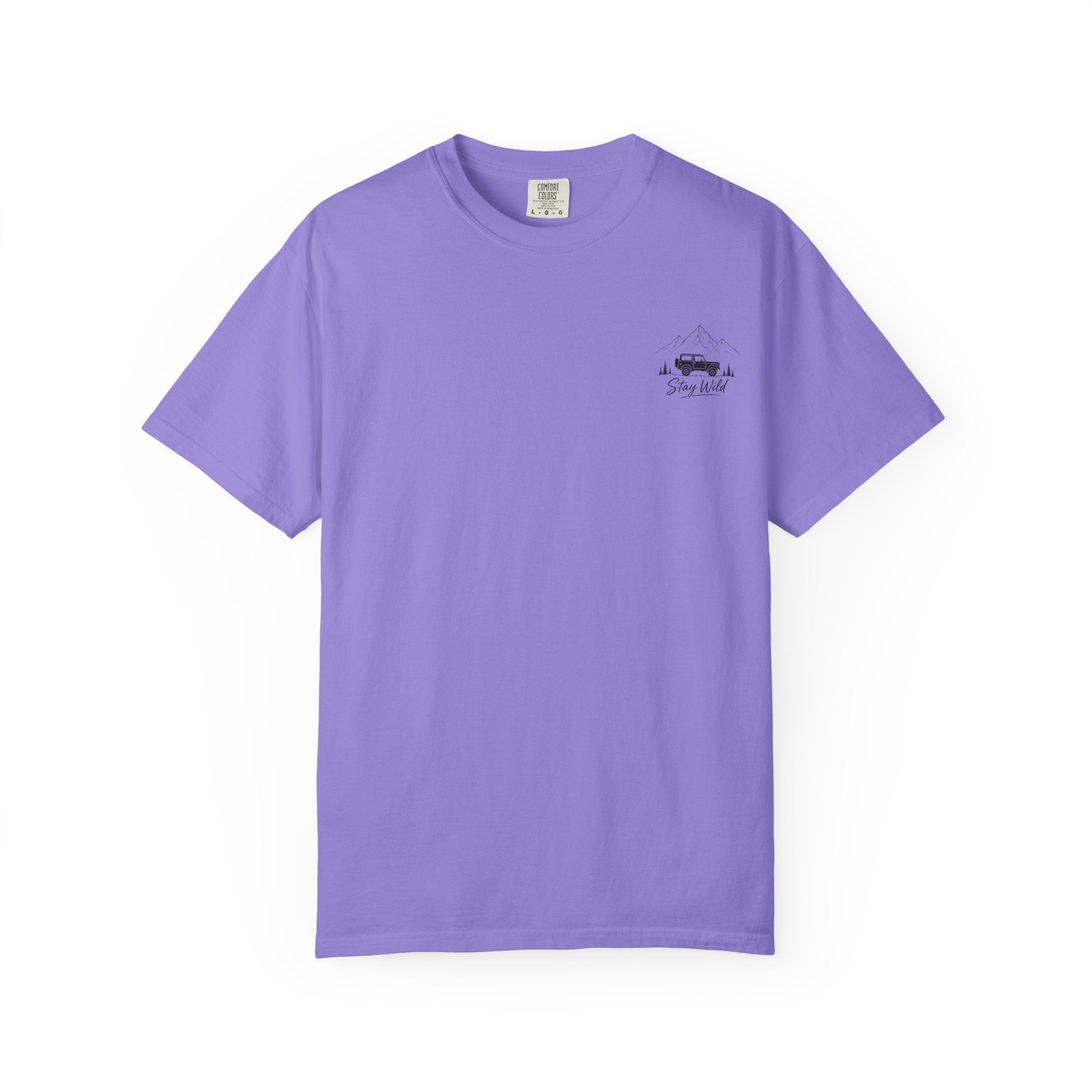 Off-Road T-Shirt — "Built for Dirt" 4x4 Adventure Graphic Tee
