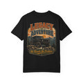 Adventure Bronco T-shirt — "Legacy of Adventure: No Roads No Problem" Graphic Tee