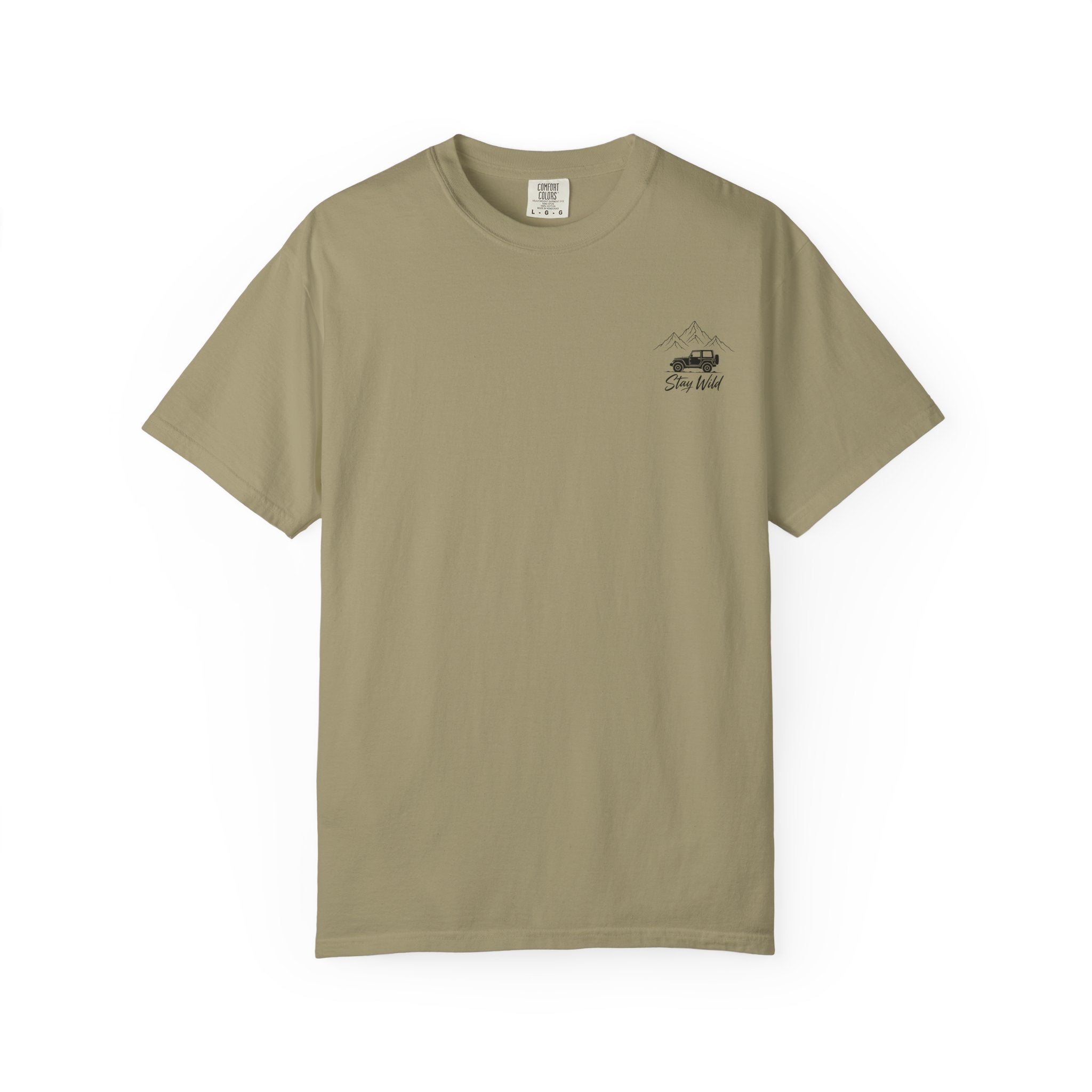 Where the Pavement Ends Off Road Adventure T-Shirt