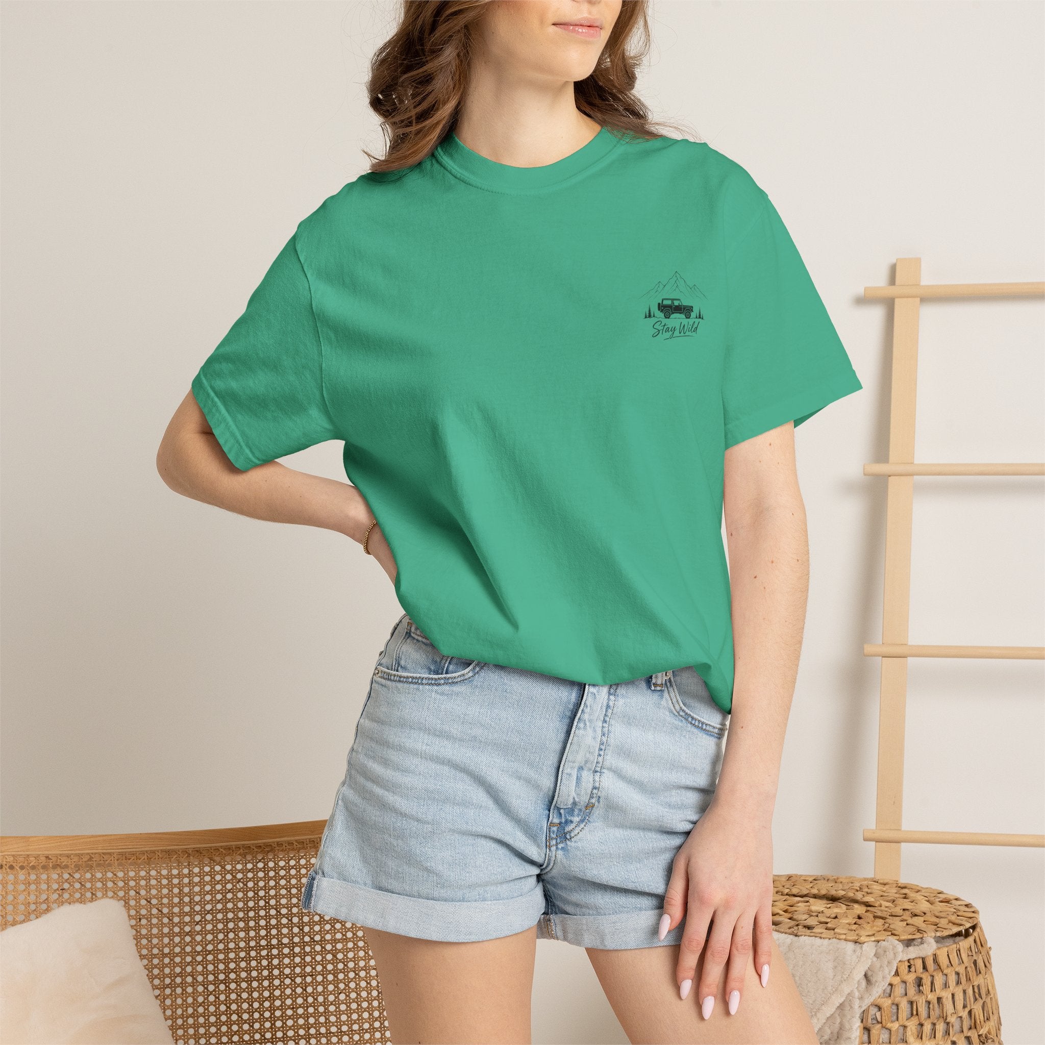 Off-Road T-Shirt — "Built for Dirt" 4x4 Adventure Graphic Tee