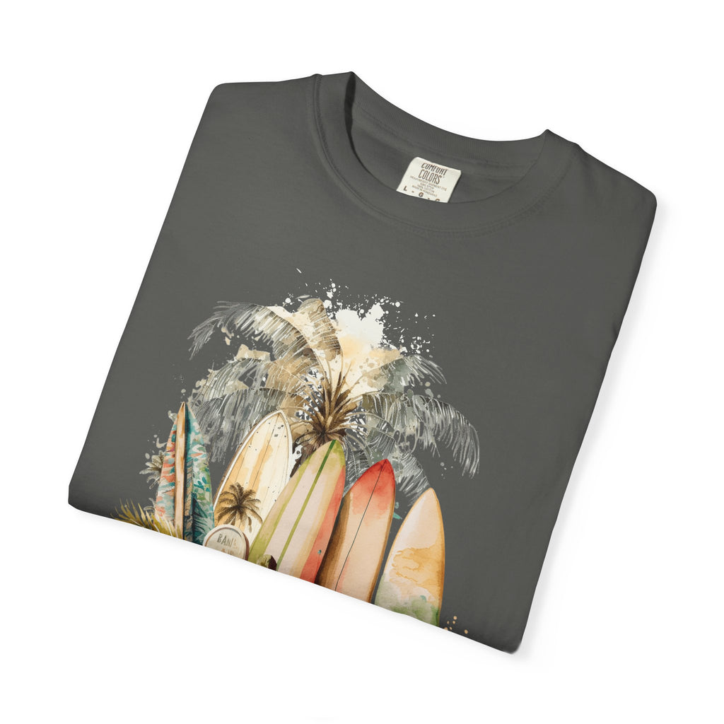 Surfing: A Way of Life T‑Shirt — Vintage Surfboard Beach Graphic Tee