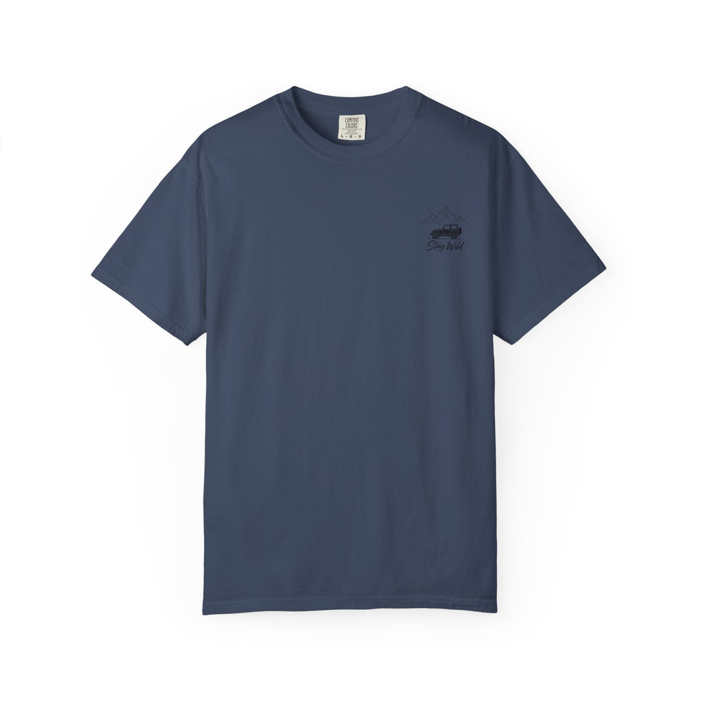 Where the Pavement Ends Off Road Adventure T-Shirt