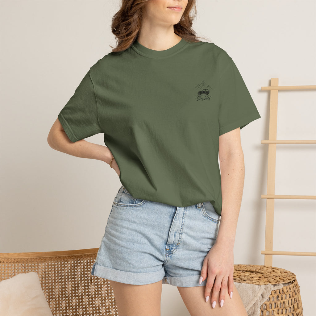 4X4 Off-Road T-Shirt — "Built Not Bought" Graphic Tee