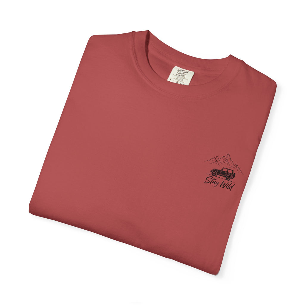 Adventure T-Shirt — "Natural Habitat Stay Wild" Off-Road Graphic Tee
