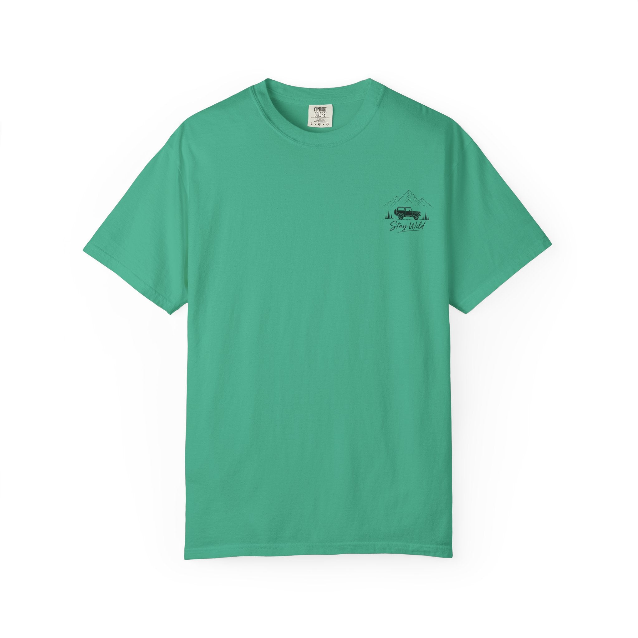 Take the Long Way Home T-Shirt — Adventure Off-Road Map Graphic Tee
