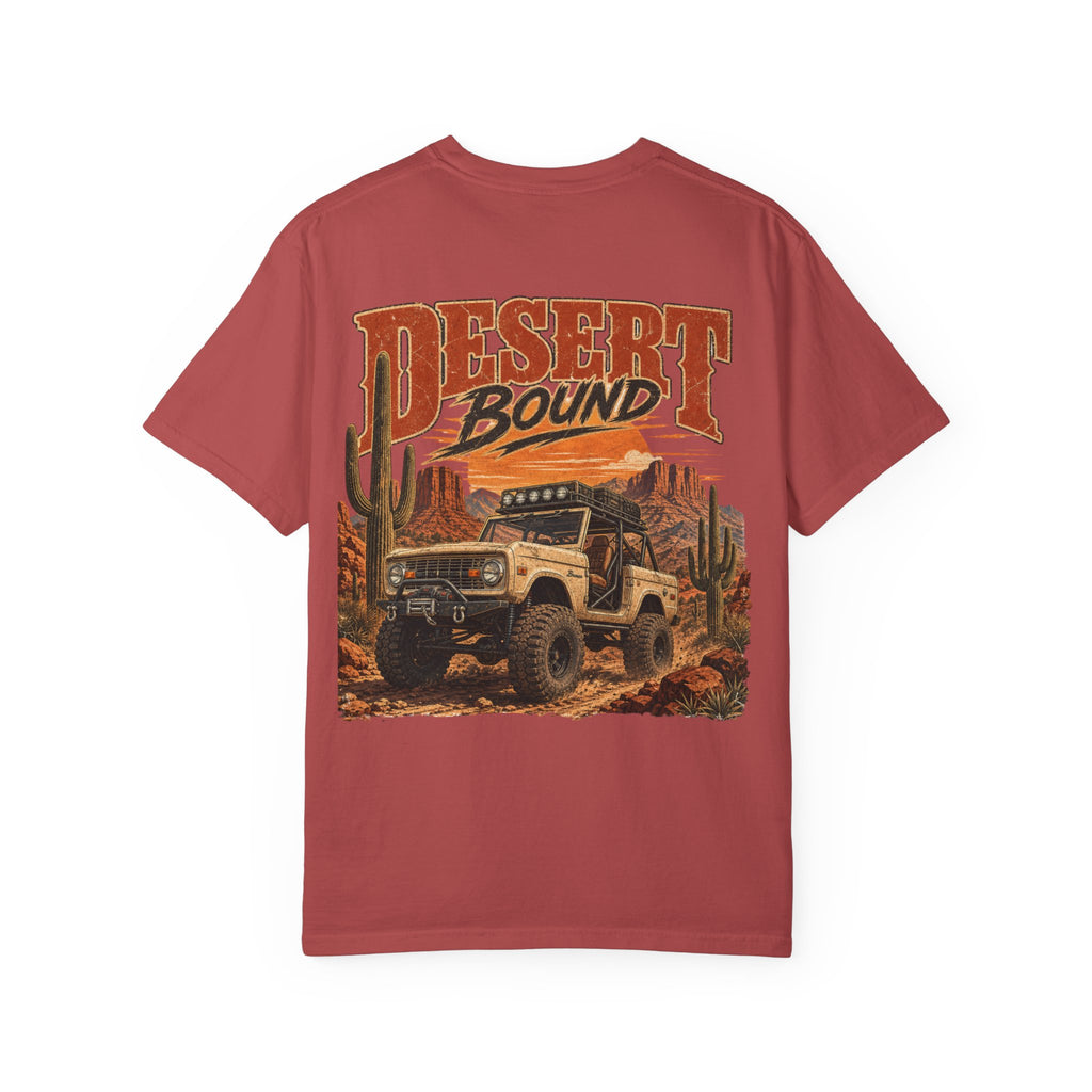 Desert Bound Off-Road T-Shirt — Bronco 4x4 Adventure Graphic Tee