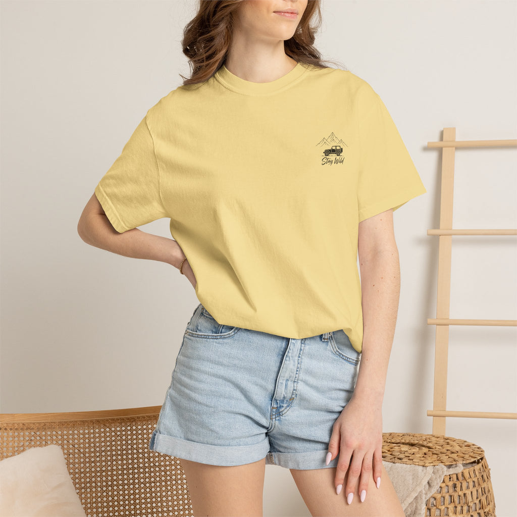 4X4 Off-Road T-Shirt — "Built Not Bought" Graphic Tee