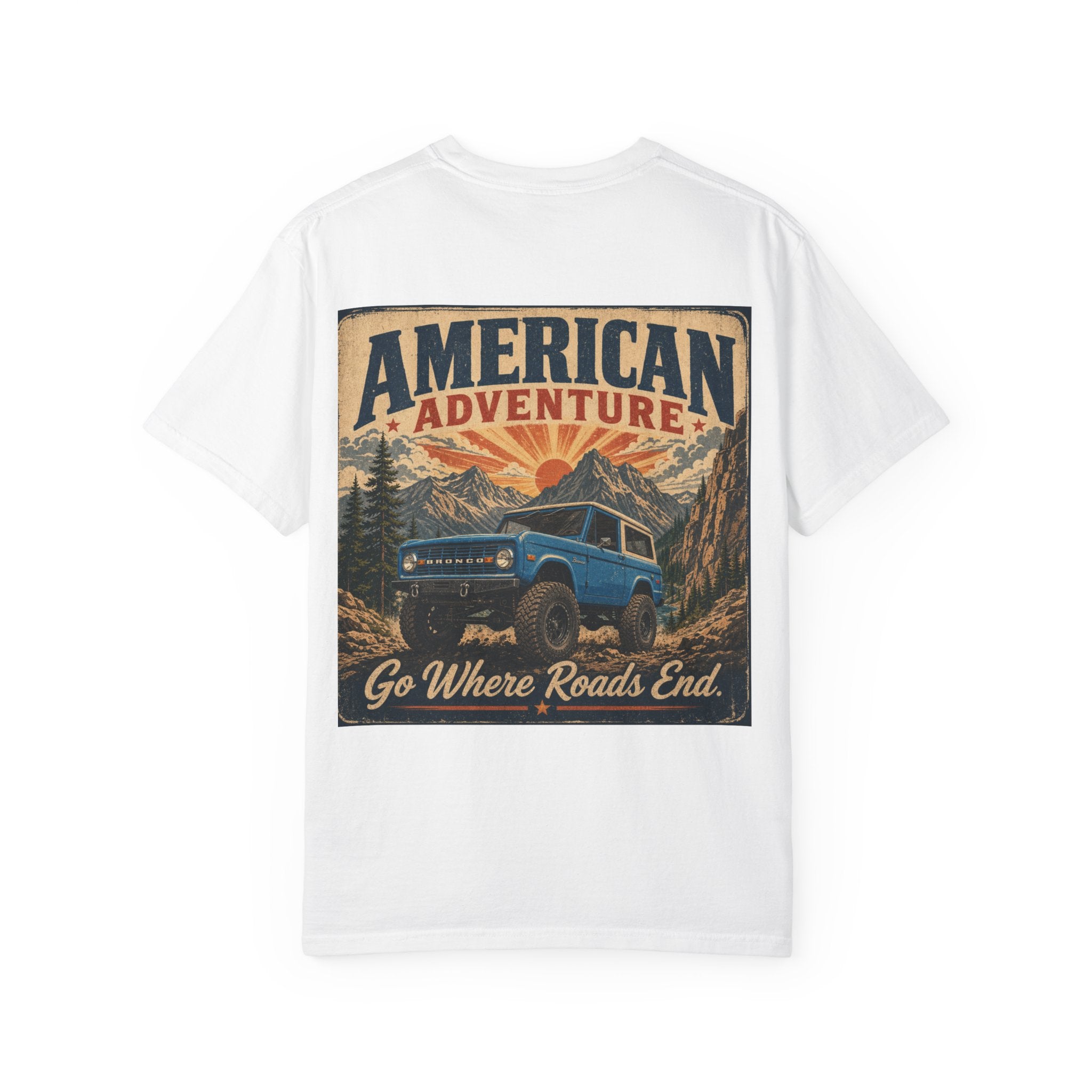 Adventure Tee — "American Adventure" Off‑Road Graphic T-Shirt
