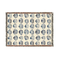 Coastal Woven Blanket â€” Coastal Blue Throw