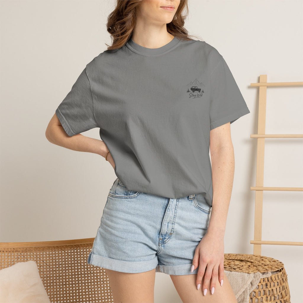 T-Shirt — "Leave No Trace" Outdoor Adventure Graphic Tee