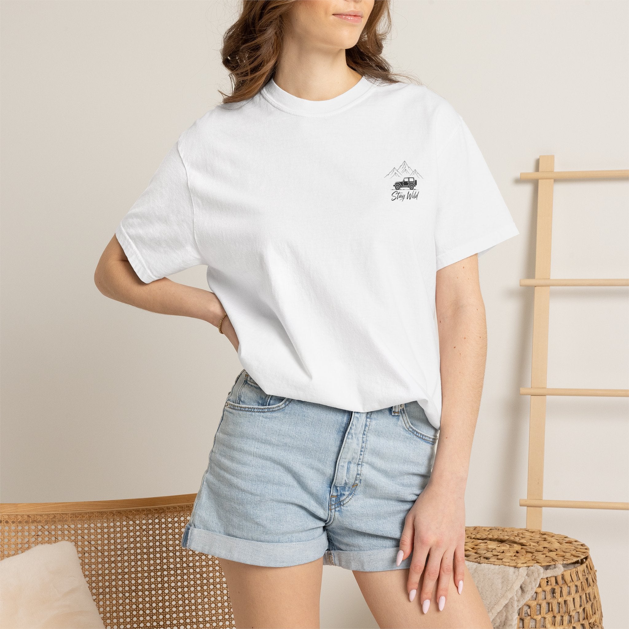 Adventure T-Shirt — "Natural Habitat Stay Wild" Off-Road Graphic Tee