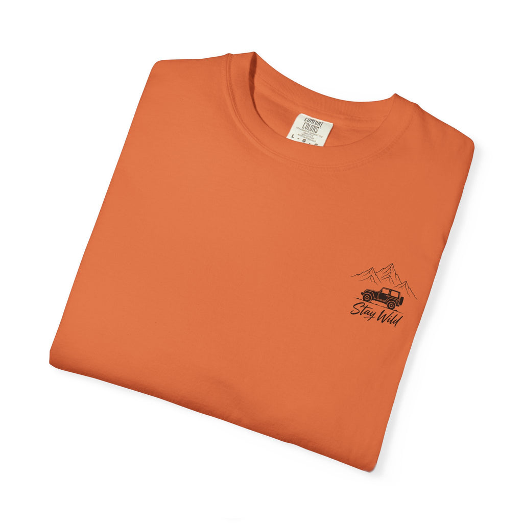 Where the Pavement Ends Off Road Adventure T-Shirt