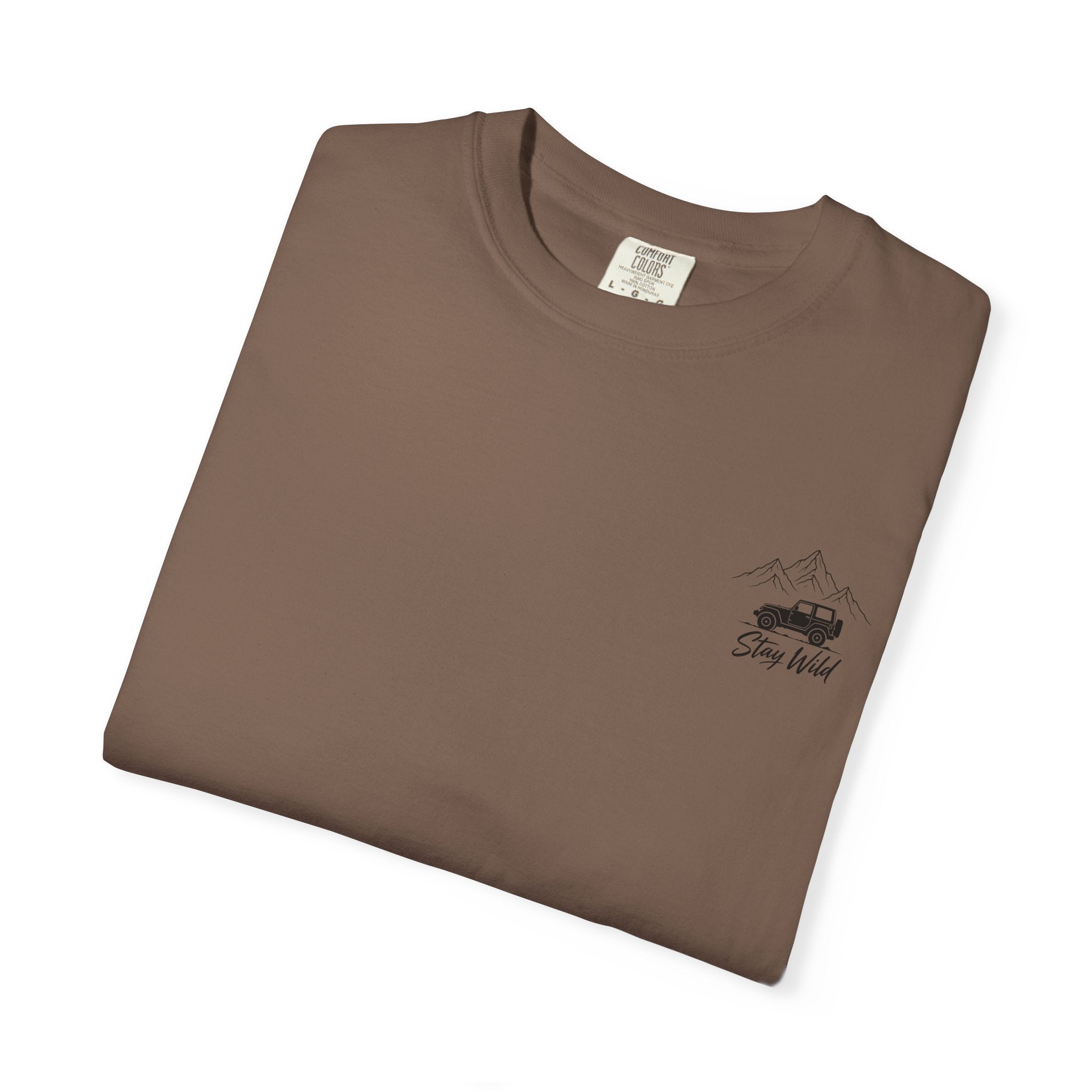 Adventure T-Shirt — "Natural Habitat Stay Wild" Off-Road Graphic Tee