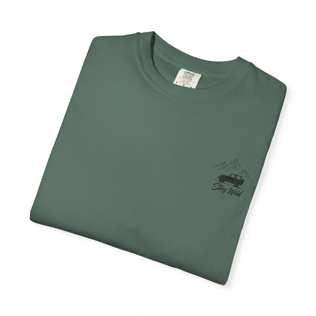 Adventure T-Shirt — "Natural Habitat Stay Wild" Off-Road Graphic Tee