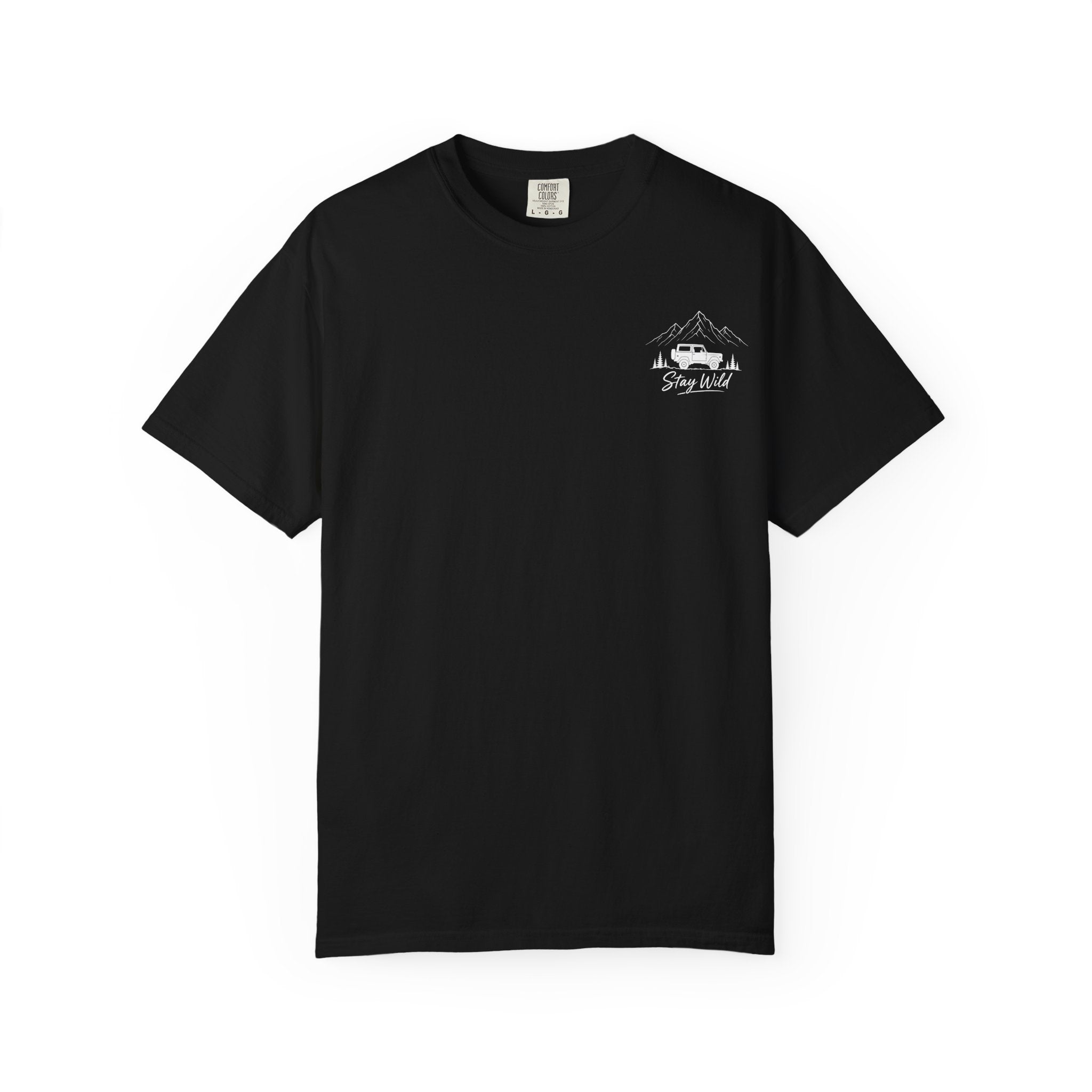 Adventure Bronco T-shirt — "Legacy of Adventure: No Roads No Problem" Graphic Tee