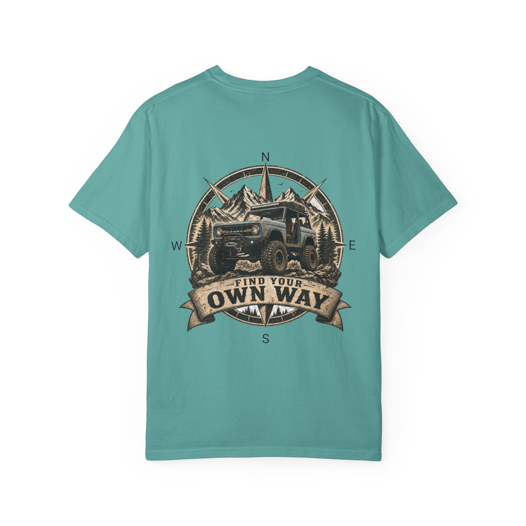 Bronco Off-Road T-Shirt — 'Find Your Own Way' Adventure Tee