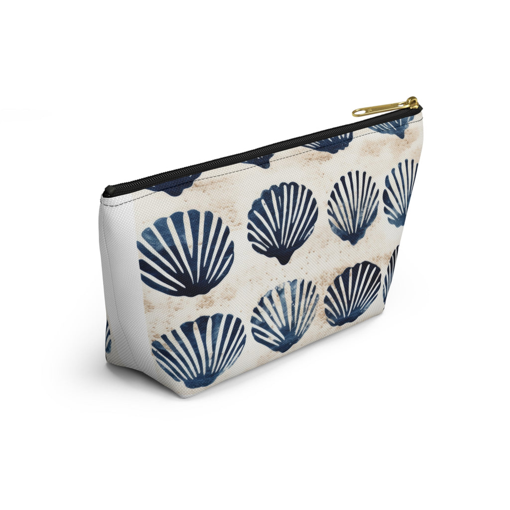 Seashell Pattern Accessory Pouch