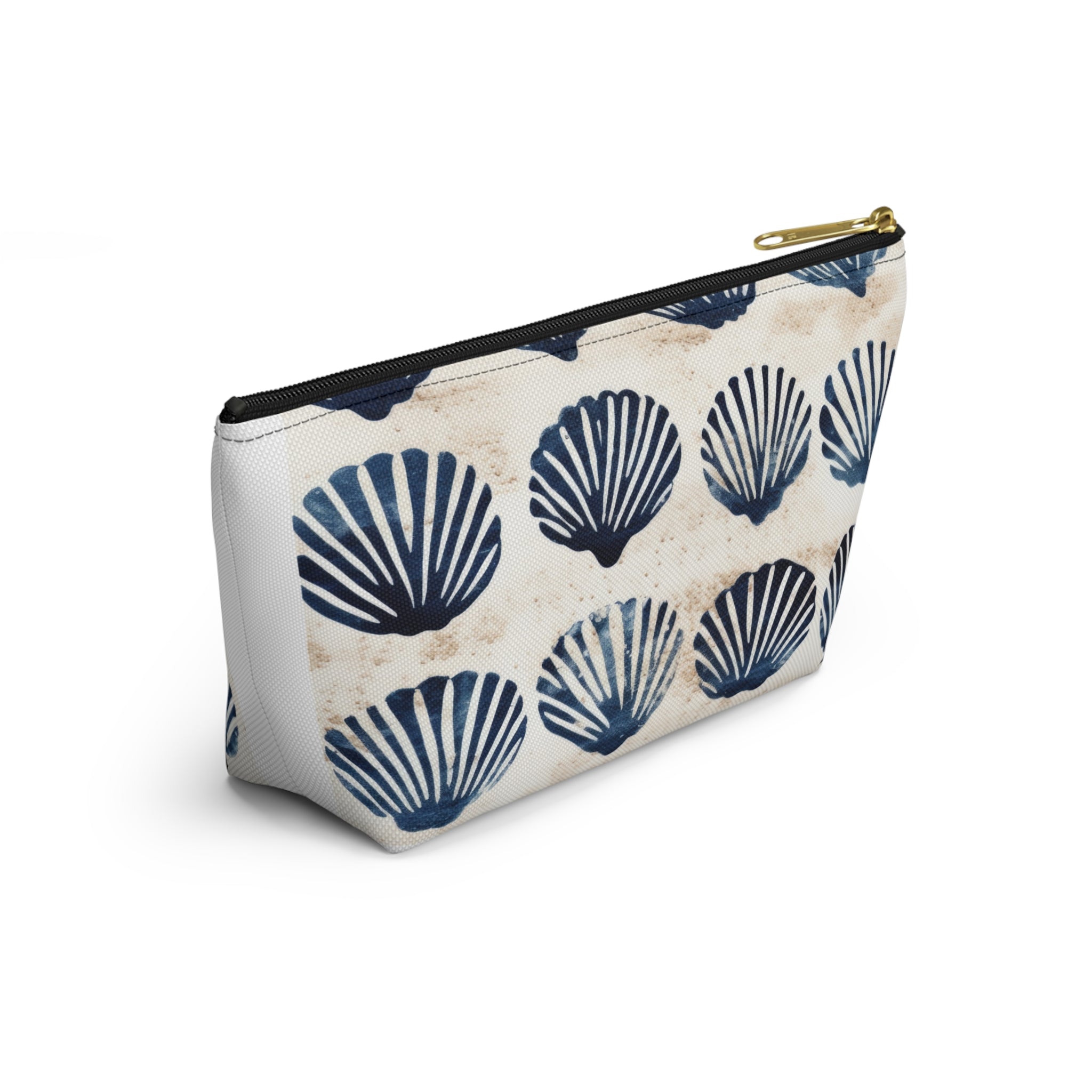 Seashell Pattern Accessory Pouch