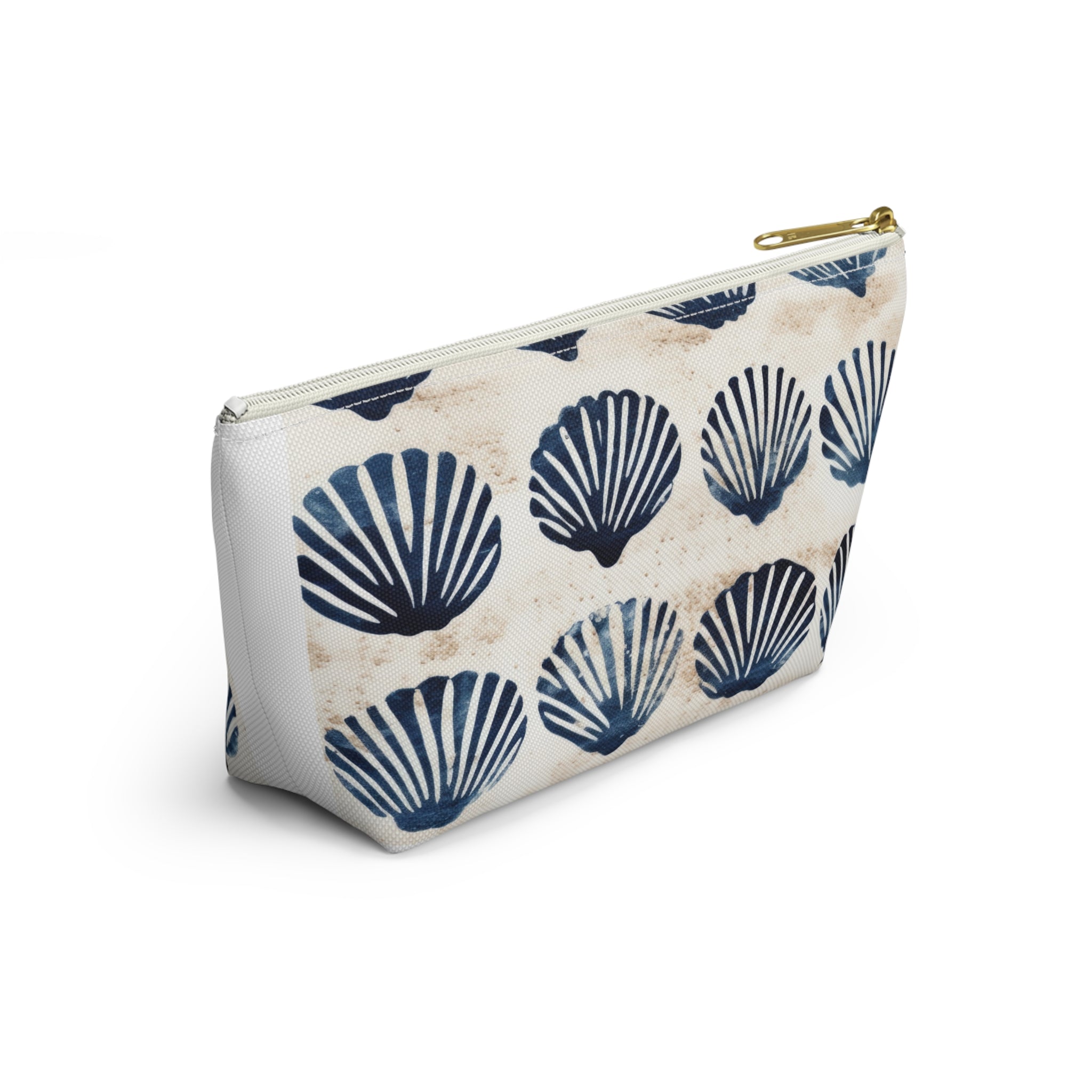 Seashell Pattern Accessory Pouch