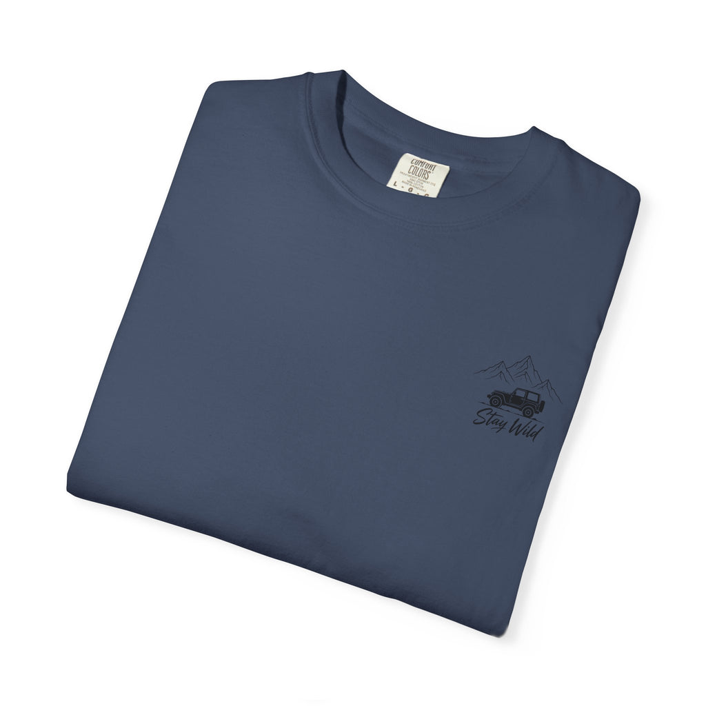 Adventure T-Shirt — "Natural Habitat Stay Wild" Off-Road Graphic Tee