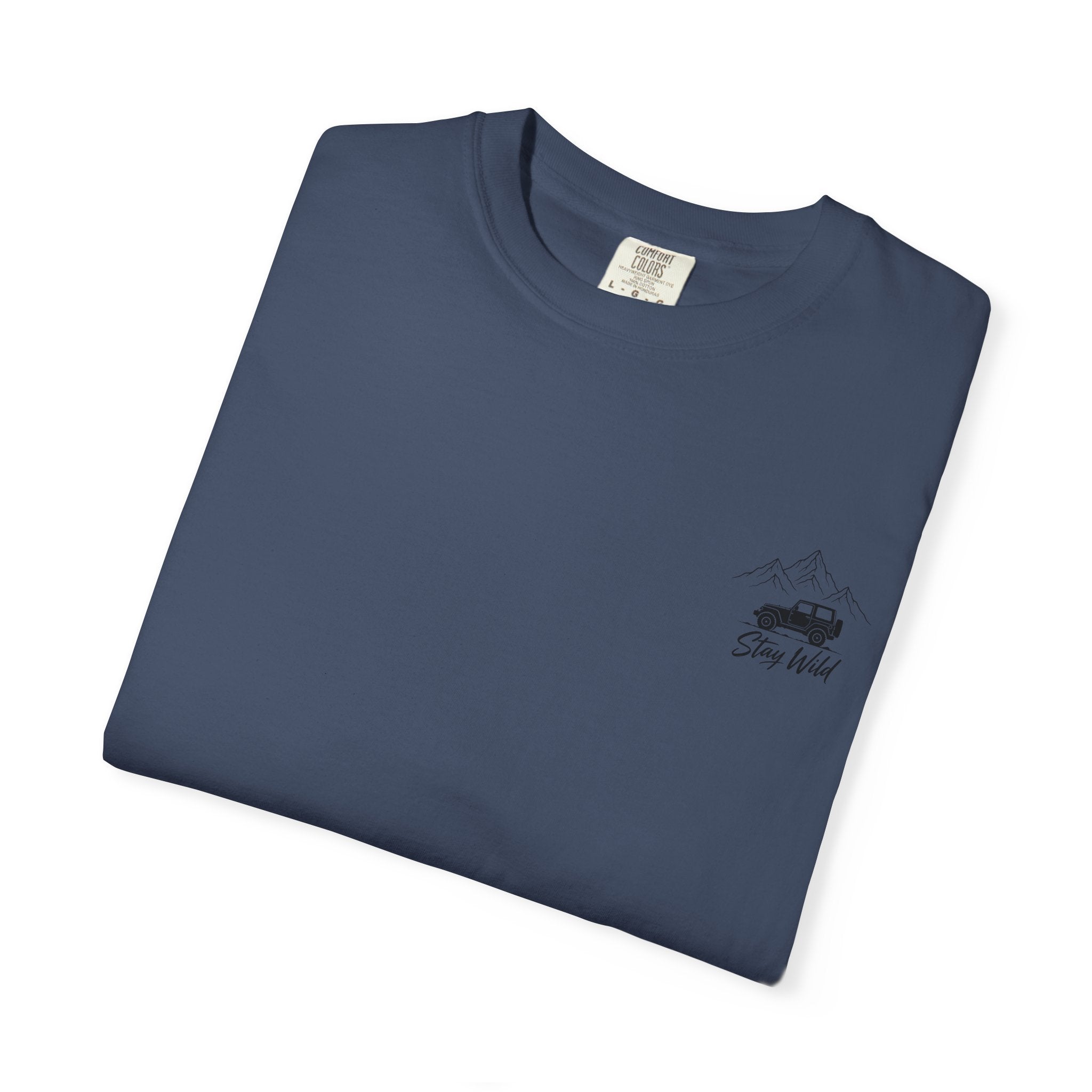 Adventure T-Shirt — "Natural Habitat Stay Wild" Off-Road Graphic Tee