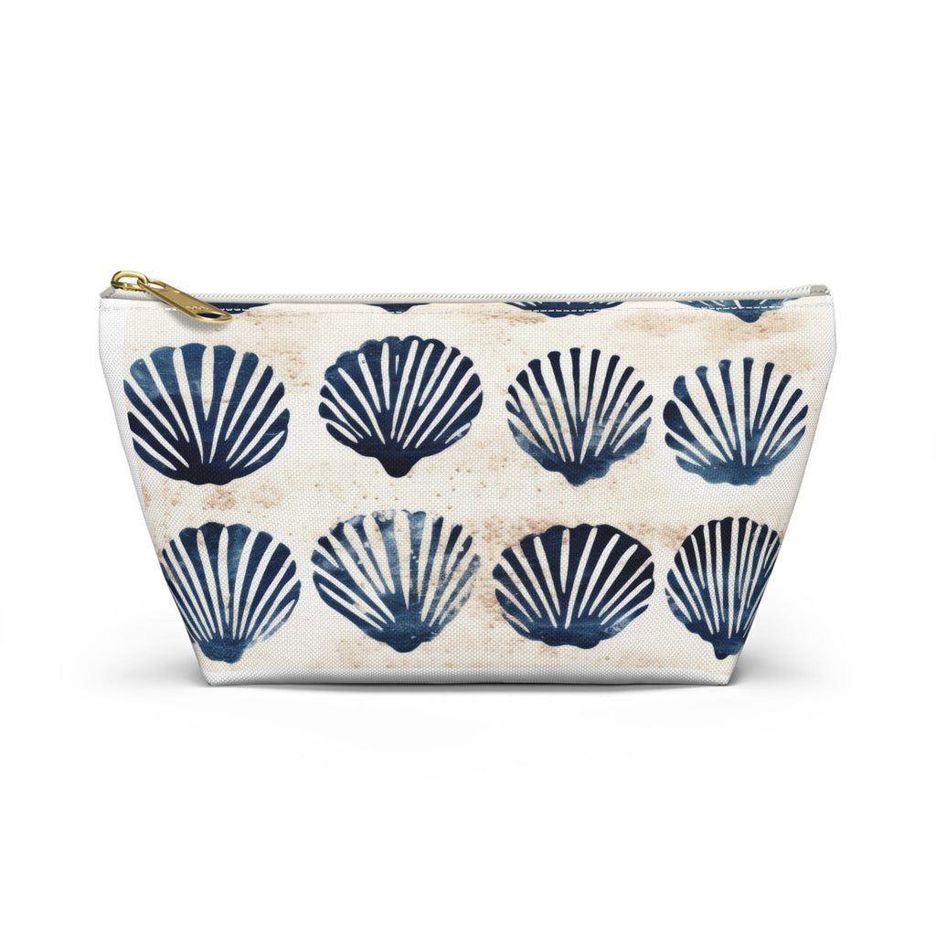 Seashell Pattern Accessory Pouch