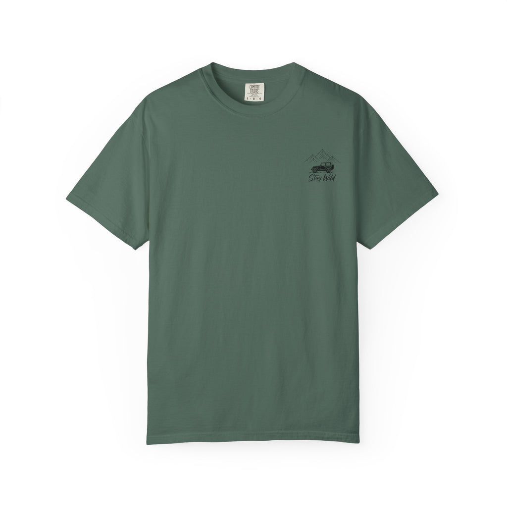 Adventure T-Shirt — "Natural Habitat Stay Wild" Off-Road Graphic Tee