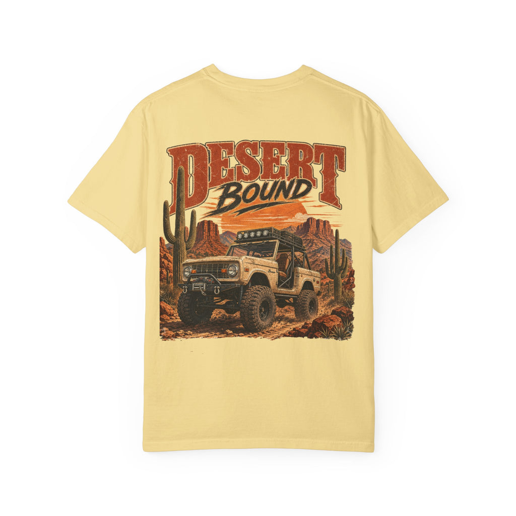 Desert Bound Off-Road T-Shirt — Bronco 4x4 Adventure Graphic Tee