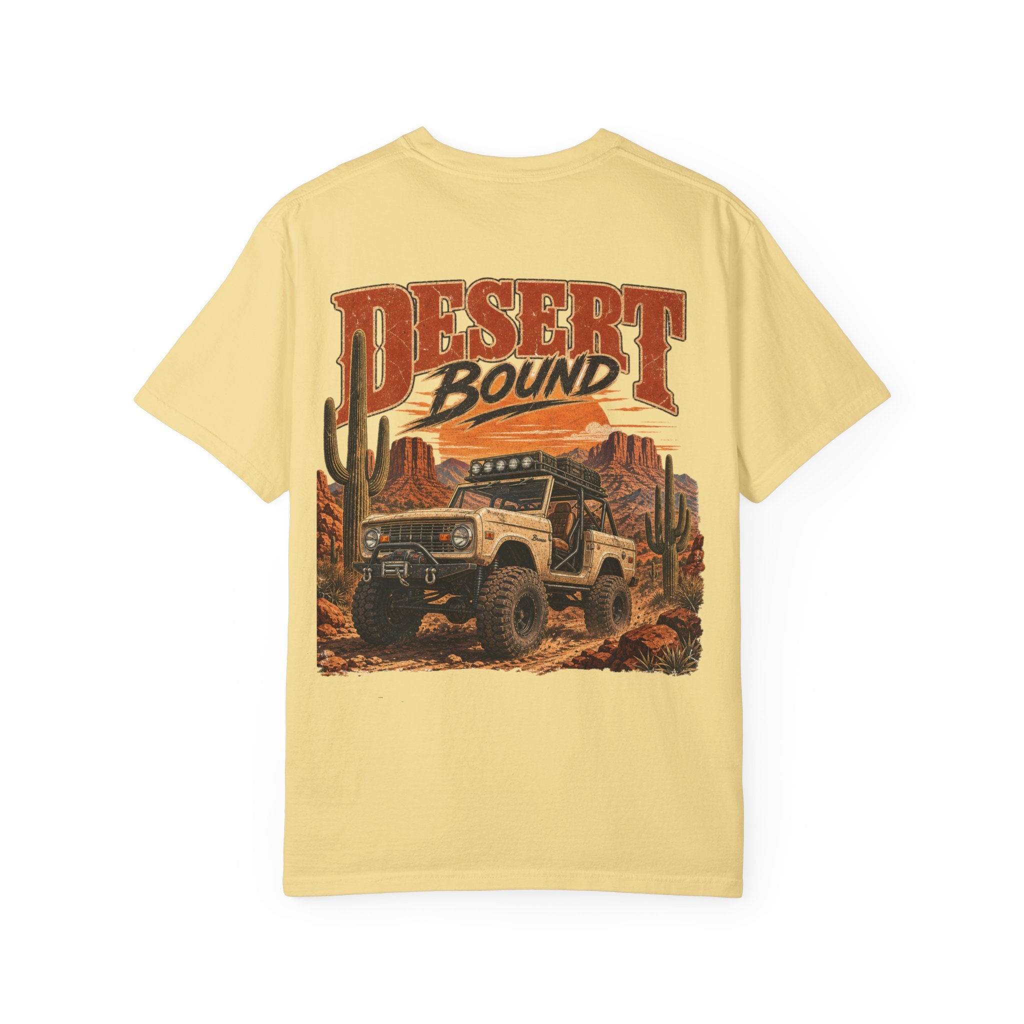 Desert Bound Off-Road T-Shirt — Bronco 4x4 Adventure Graphic Tee