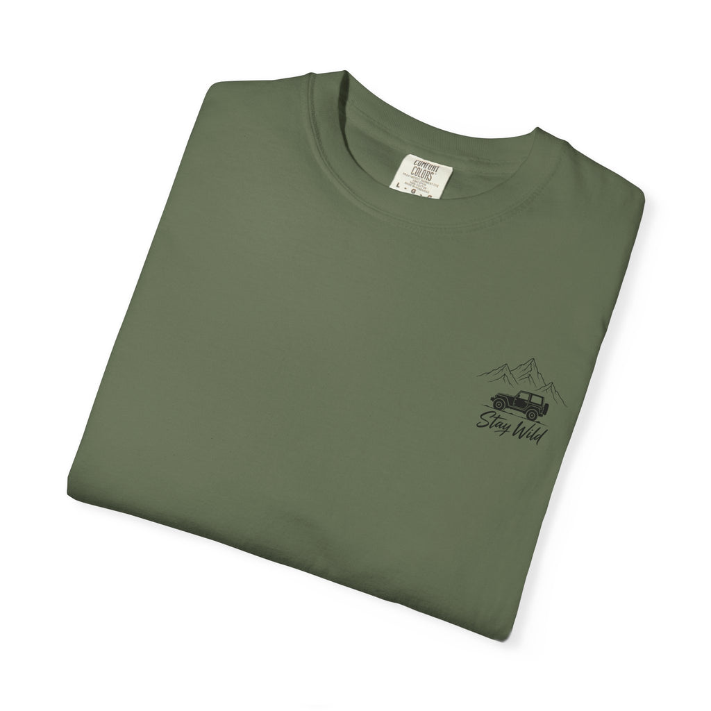 4X4 Off-Road T-Shirt — "Built Not Bought" Graphic Tee