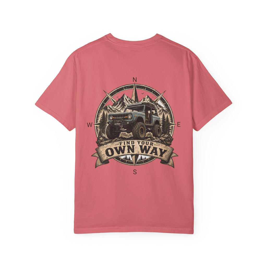 Bronco Off-Road T-Shirt — 'Find Your Own Way' Adventure Tee