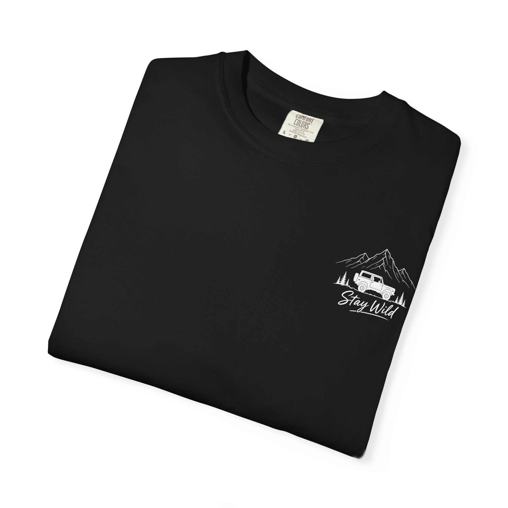 Adventure Bronco T-shirt — "Legacy of Adventure: No Roads No Problem" Graphic Tee